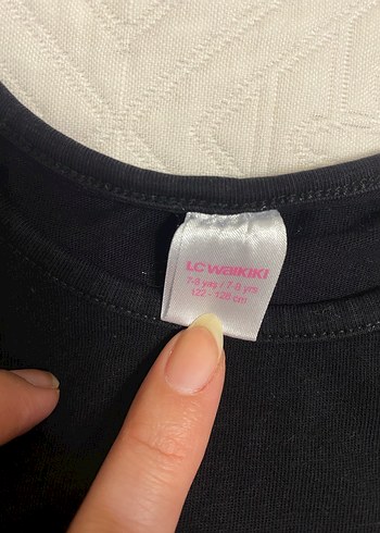 Kızlar için Pembe Dinozor Baskılı Uzun Kollu Tişört - Görsel 2