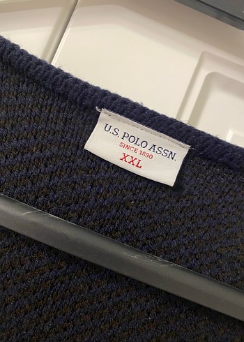 U.S POLO Erkek Lacivert Örgü Yelek - Görsel 2