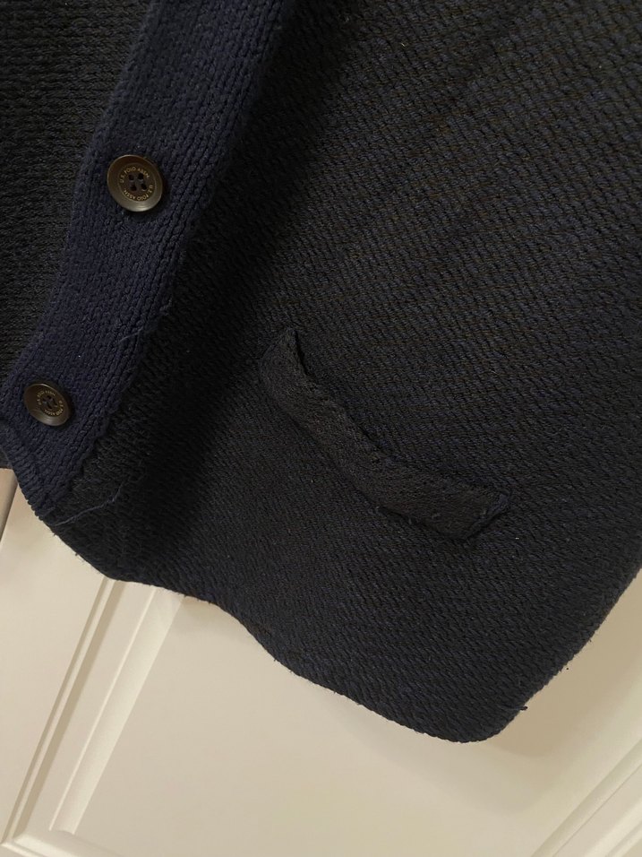 U.S POLO Erkek Lacivert Örgü Yelek - Görsel 4