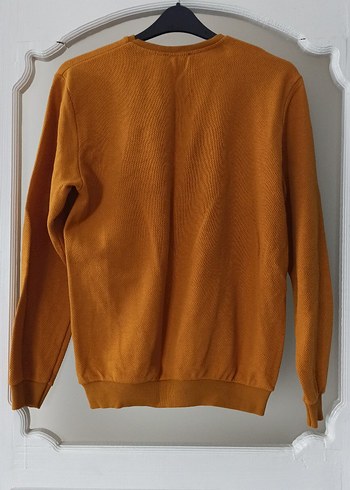 Kahverengi Uzun Kollu Kadın Sweatshirt - Görsel 2