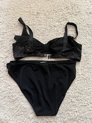 l Beden siyah Renk Bikini Takım