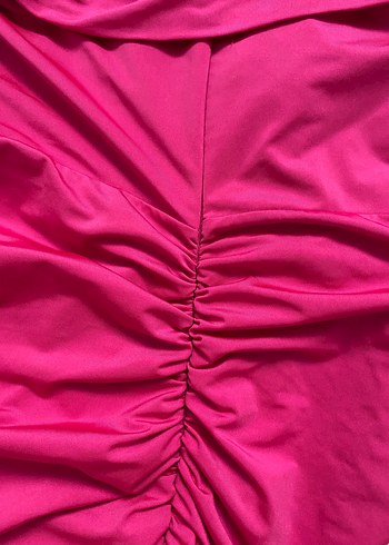 straplez elbise - Görsel 6