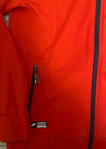 Nike Kırmızı Fermuarlı Erkek Ceket - Görsel 3