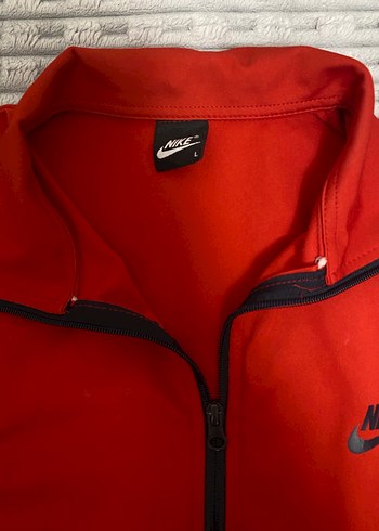 Nike Kırmızı Fermuarlı Erkek Ceket - Görsel 4