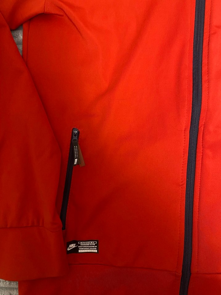 Nike Kırmızı Fermuarlı Erkek Ceket - Görsel 3