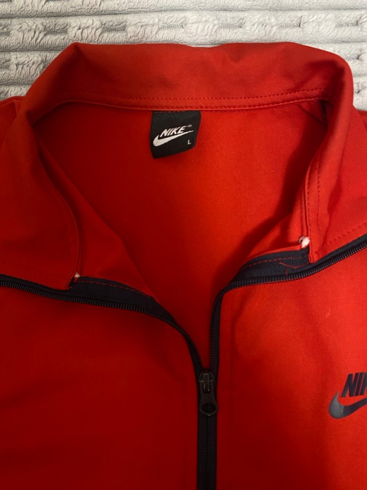 Nike Kırmızı Fermuarlı Erkek Ceket - Görsel 4