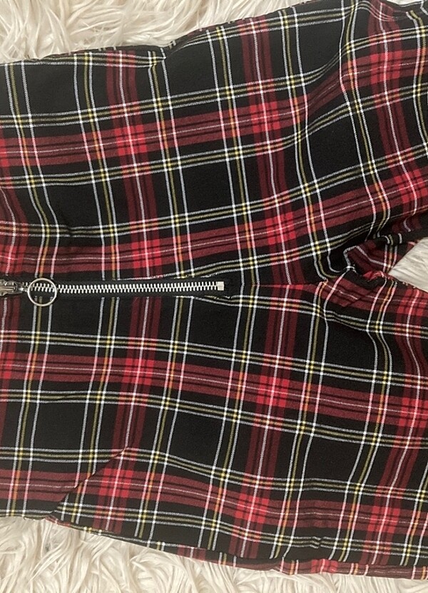 Zara ekose pantolon - Görsel 2