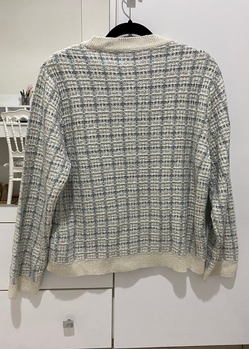 Lcw mavi simli hırka - Görsel 2