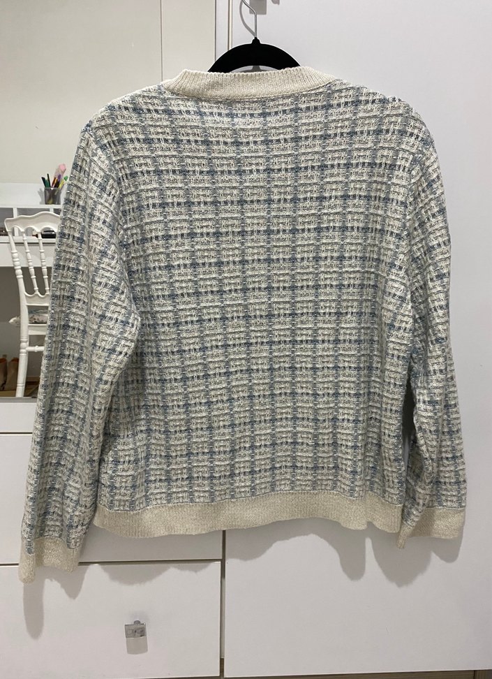 Lcw mavi simli hırka - Görsel 2