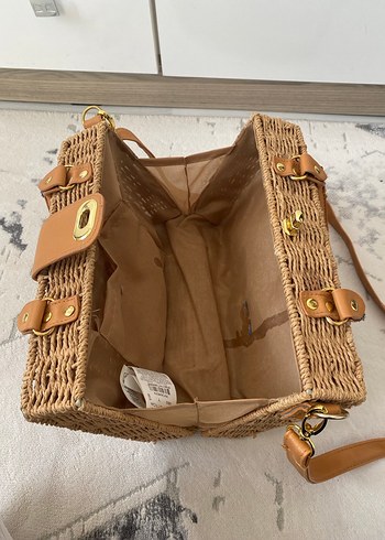 Koton hasır çanta - Görsel 4