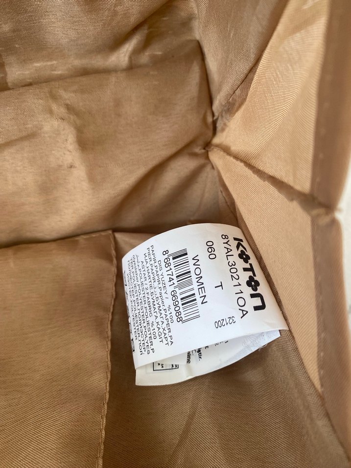 Koton hasır çanta - Görsel 3