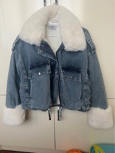 Sagi Jeans Kürklü Mont