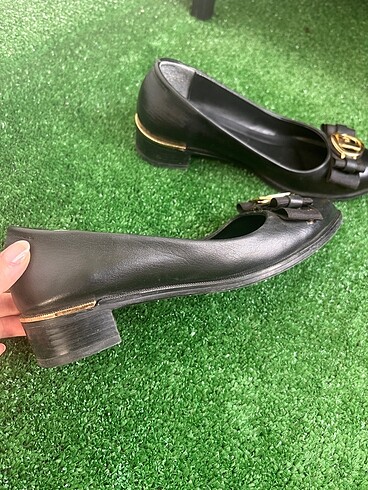 36 Beden siyah Renk Pierre Cardin Siyah Babet