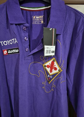 xl Beden Mor Uzun Kollu Polo Tişört