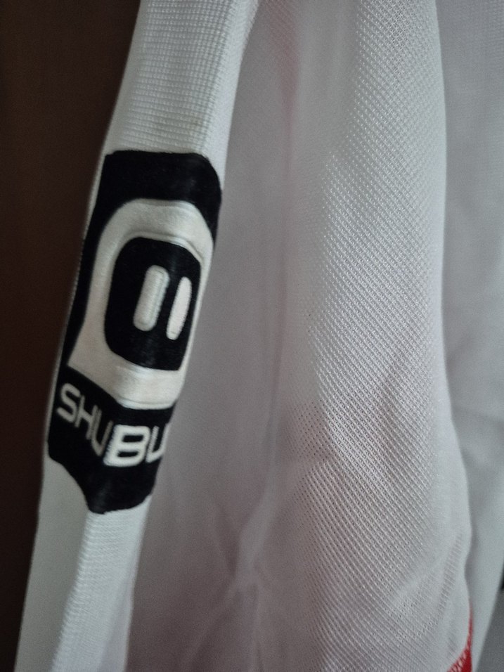 Erkek Beyaz Uzun Kollu Spor Sweatshirt - Görsel 3