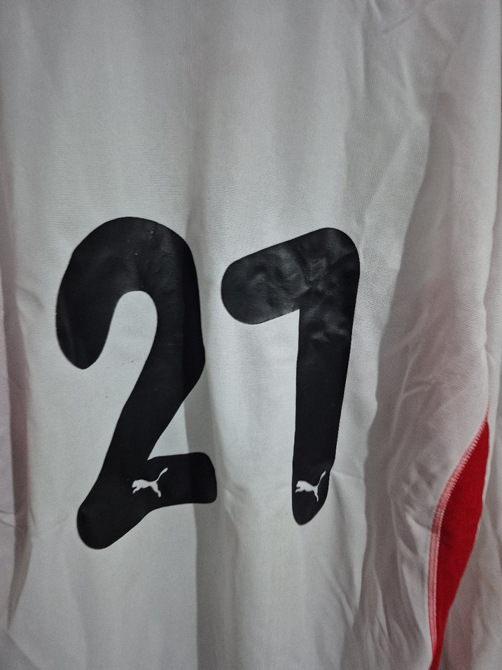 Erkek Beyaz Uzun Kollu Spor Sweatshirt - Görsel 2