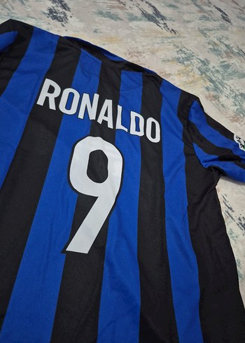 Erkek Lacivert Kısa Kollu RONALDO Forma - Görsel 5