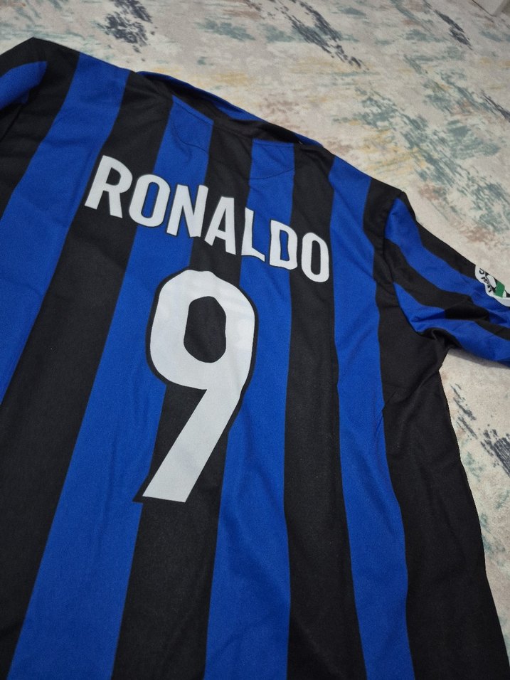 Erkek Lacivert Kısa Kollu RONALDO Forma - Görsel 5