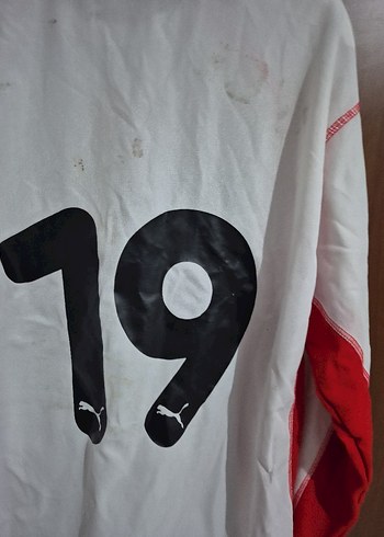 Uzun Kollu Beyaz Spor Tişört - Görsel 5