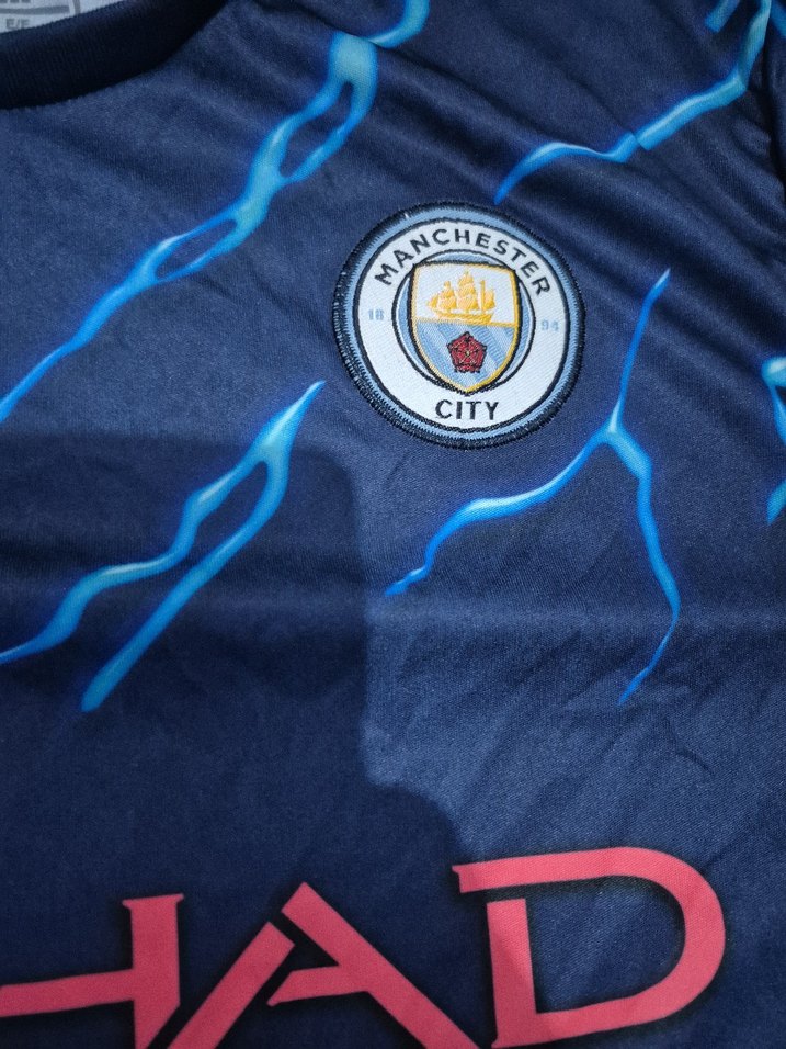 Mavi Baskılı Kısa Kollu Erkek Tişört - Görsel 5