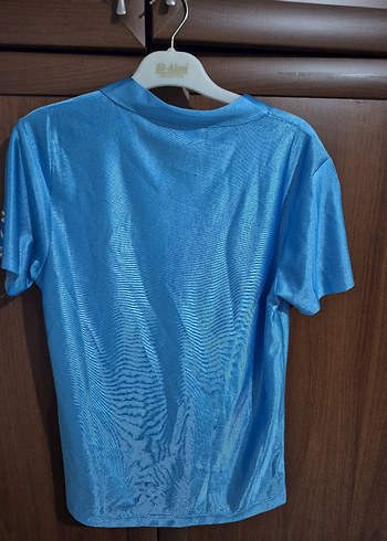 Mavi Kısa Kollu Erkek Polo Yaka Forma - Görsel 2