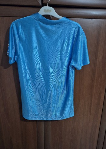 Mavi Kısa Kollu Erkek Polo Yaka Forma - Görsel 3