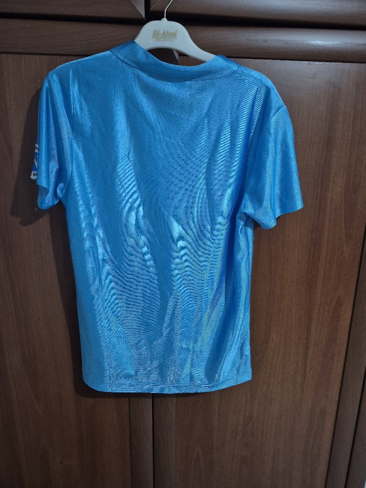 Mavi Kısa Kollu Erkek Polo Yaka Forma - Görsel 3