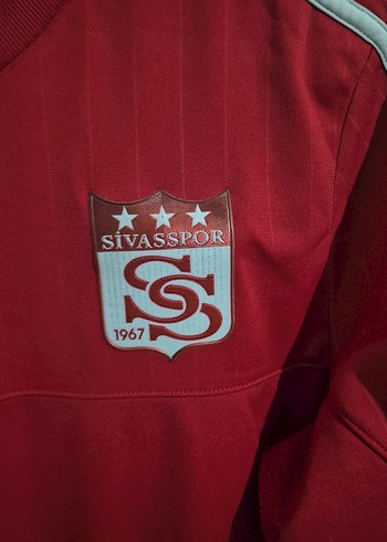 Kırmızı Adidas Erkek Spor Sweatshirt - Görsel 3