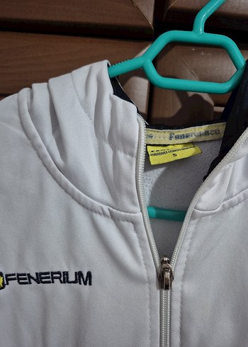 Beyaz Fermuarlı Erkek Çocuk Sweatshirt - Görsel 4