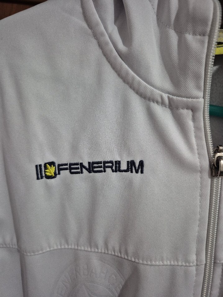 Beyaz Fermuarlı Erkek Çocuk Sweatshirt - Görsel 5