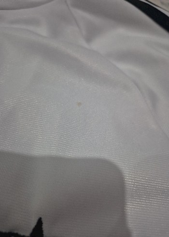 Beyaz Uzun Kollu Fermuarlı Kadın Eşofman Üstü - Görsel 7