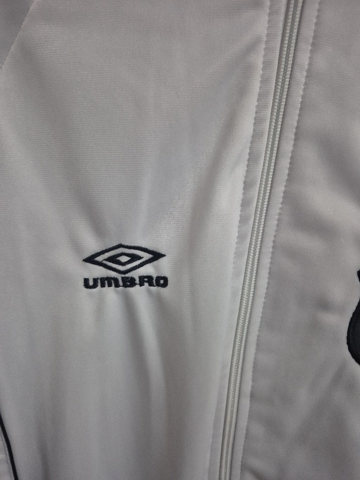 Beyaz Uzun Kollu Fermuarlı Kadın Eşofman Üstü - Görsel 3