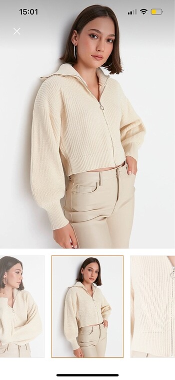 Trendyol & Milla Crop hırka