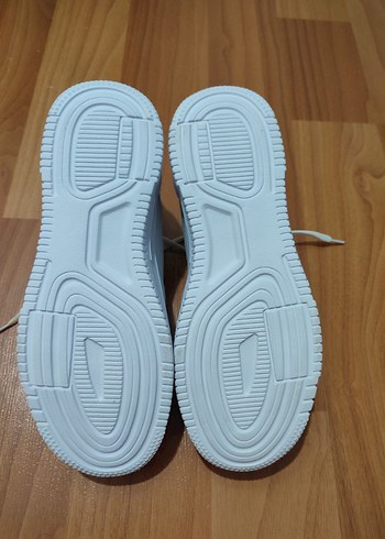 38 Beden beyaz Renk Beyaz Minimalist Kadın Spor Ayakkabı