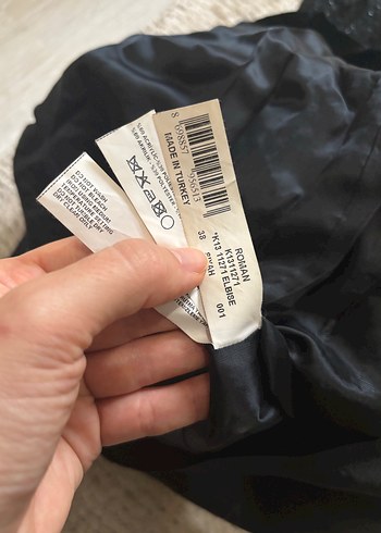 Siyah Örme Midi Kolsuz Kadın Yelek - Görsel 2