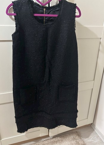 Siyah Örme Midi Kolsuz Kadın Yelek - Görsel 6