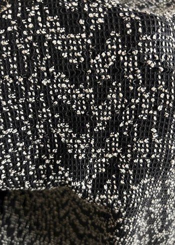 Gri Uzun Kollu Örgü Triko Elbise - Görsel 3