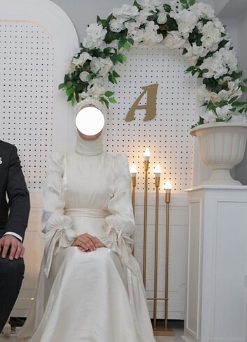 m Beden beyaz Renk Nişan Nikah elbisesi