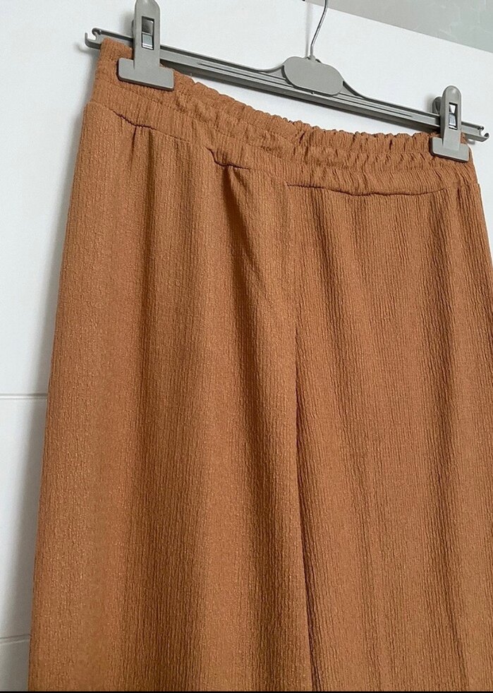 Kadın Bej Uzun Kollu Salaş Uzun Elbise - Görsel 4