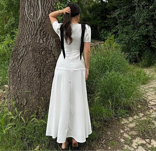 Zara Kurdeleli elbise