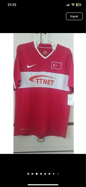 l Beden Orijinal Nike milli takım forması