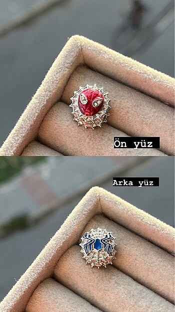 Spiderman rozet charm