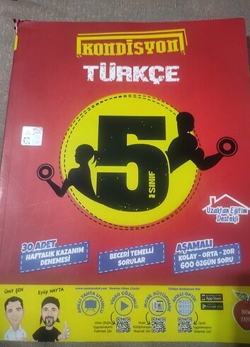 5. Sınıf Türkçe deneme kitabı 