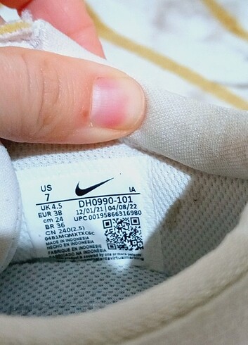 38 Beden Orijinal Nike 38 no