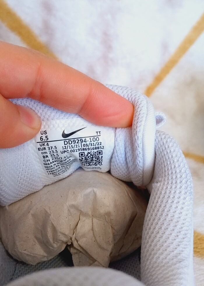 Orijinal Nike 37,5 no - Görsel 3