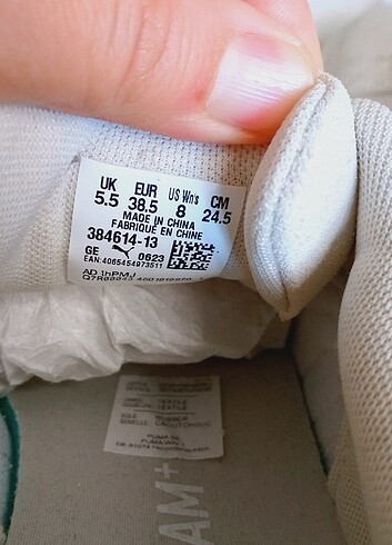 38,5 Beden Orijinal Puma 38,5 ne 