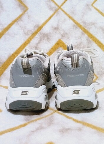 36 Beden gri Renk Orijinal Skechers 36 no D'lites