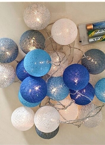 Led ışıklı ponpon toplar 