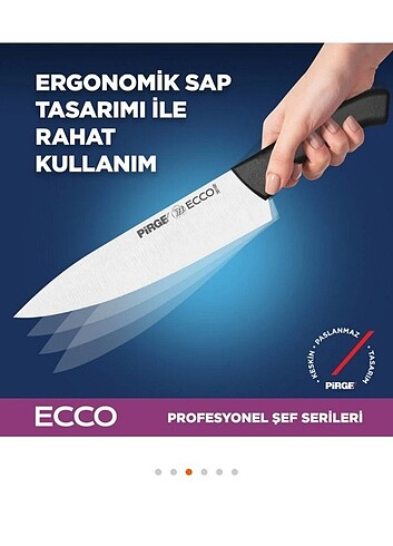 Şef bıçağı pirge 