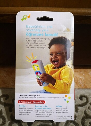 Beden Renk Fisher-price eğitici kumanda